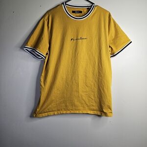 Mustard Yellow Short Sleeve Tee